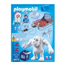 Yeti, figurine si sanie Playmobil